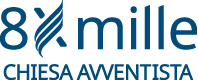 Logo 8xmille Chiesa Avventista